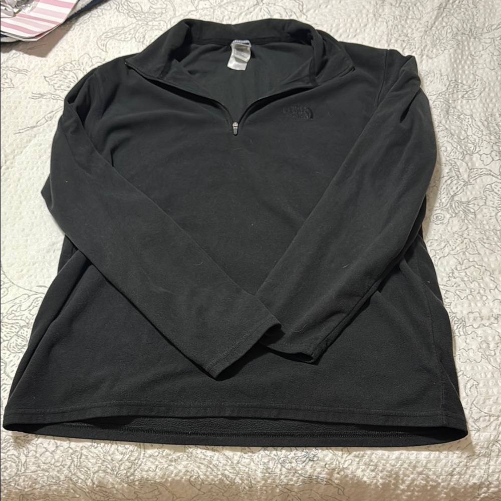 The North Face Charcoal Gray Quarter-Zip Pullover